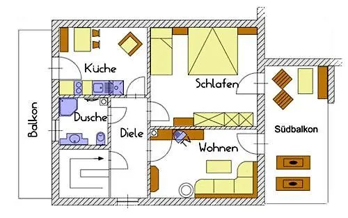 Appartement Fruehholz - - *